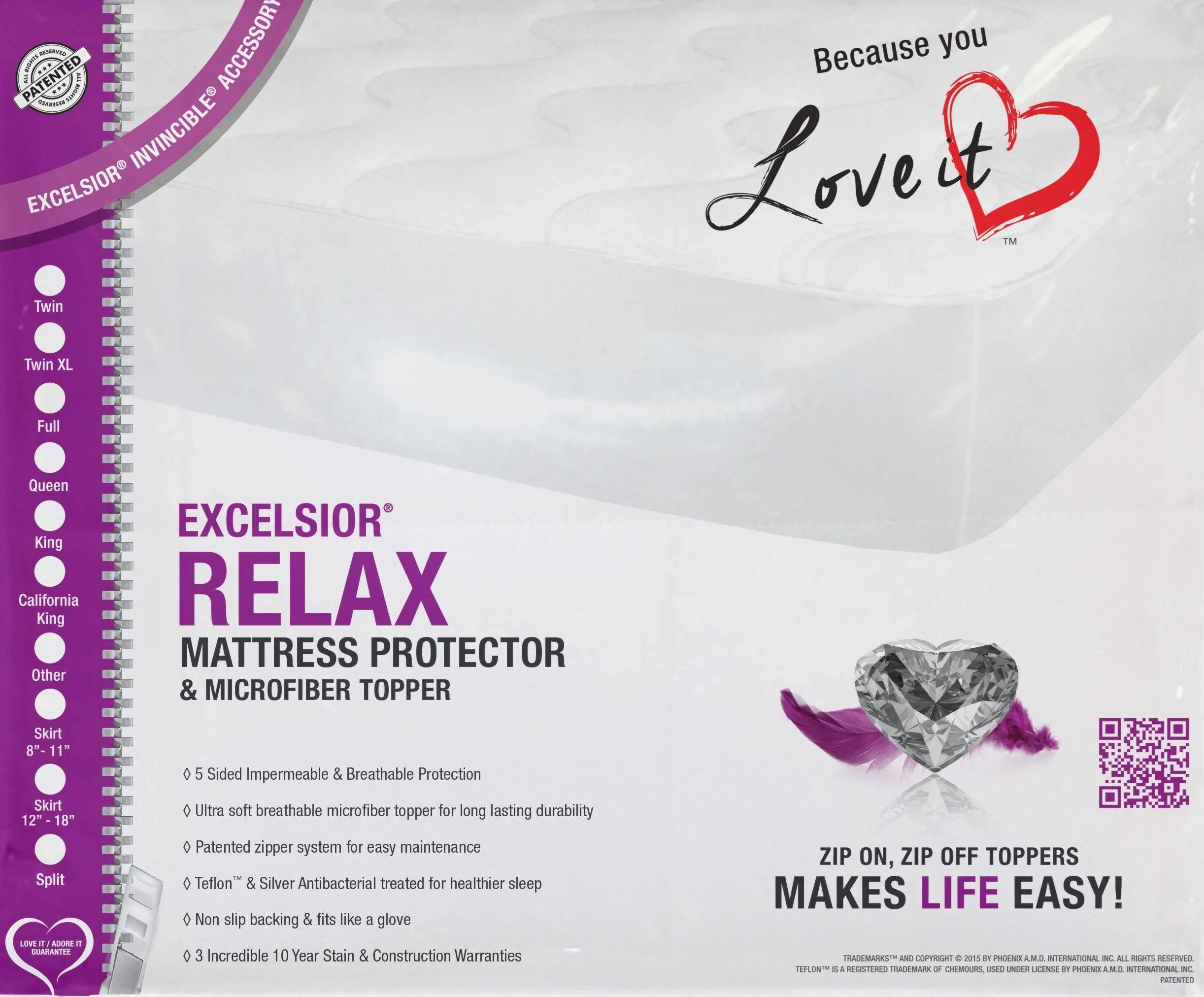 excelsior relax mattress protector